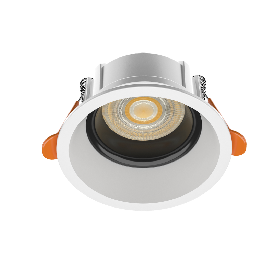 Liper 10W Recessed LED Downlight D85mm 3CCT Adjustable White Finish - Red Rhino