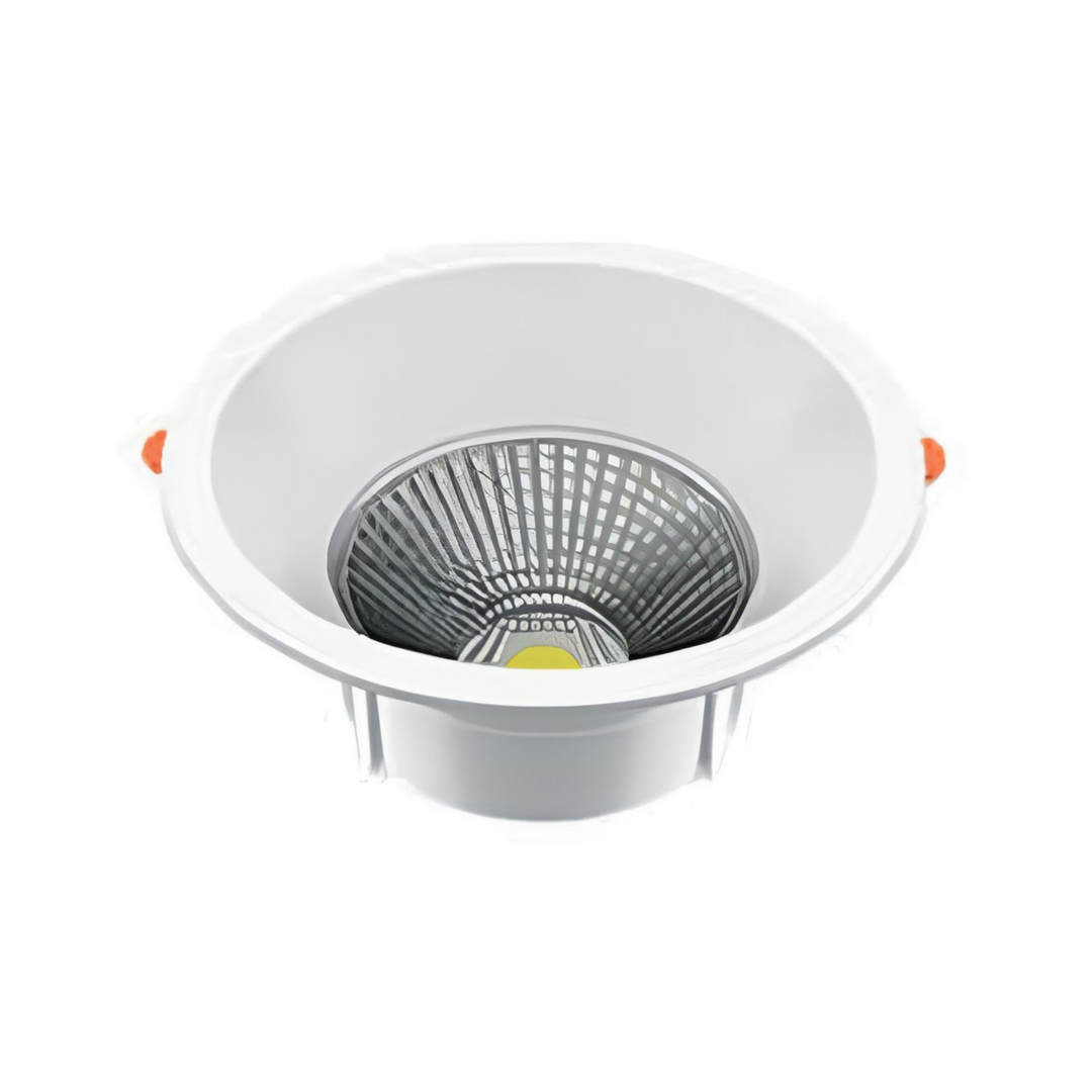 Liper 20W Recessed LED Downlight D165mm 3CCT Adjustable White Finish - Red Rhino