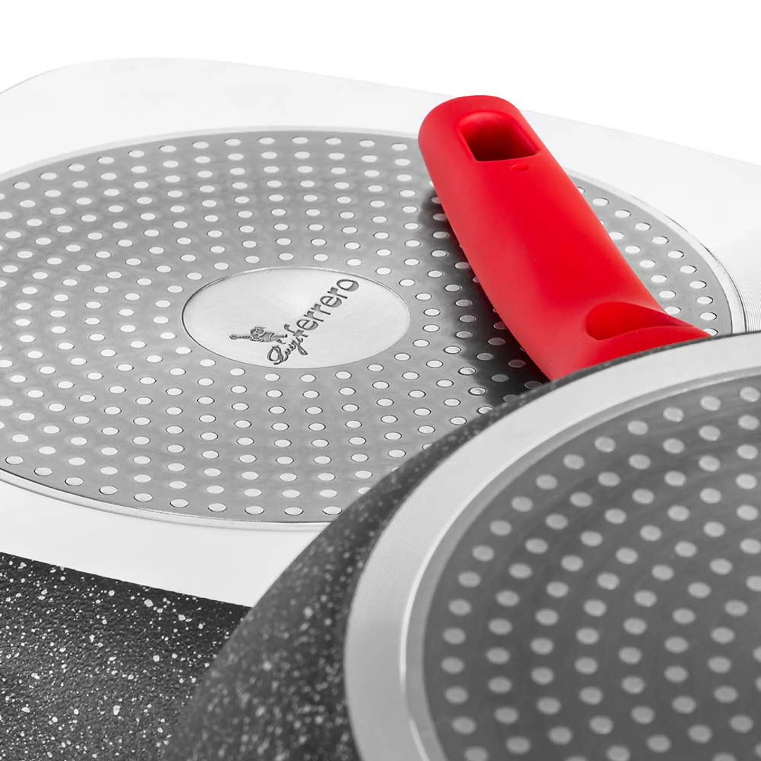 Luigi Ferrero Atlanta Deep Fry Pan Fr-2892M, 28X7.4 Cm
