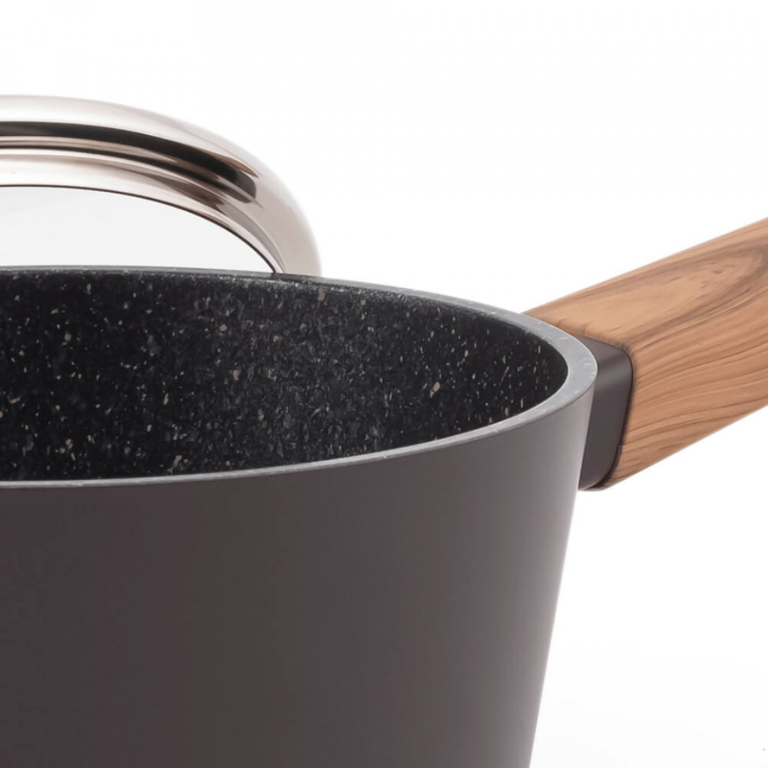 Luigi Ferrero Brugge Saucepan Fr-1685Wh, 16X8.5 Cm, 1.4 L