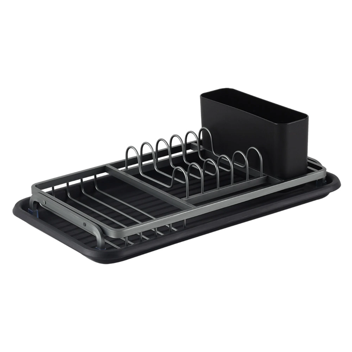 Luigi Ferrero Dish Rack Fr-3821A, 42X23X12 Cm, Black, Anodized Aluminum