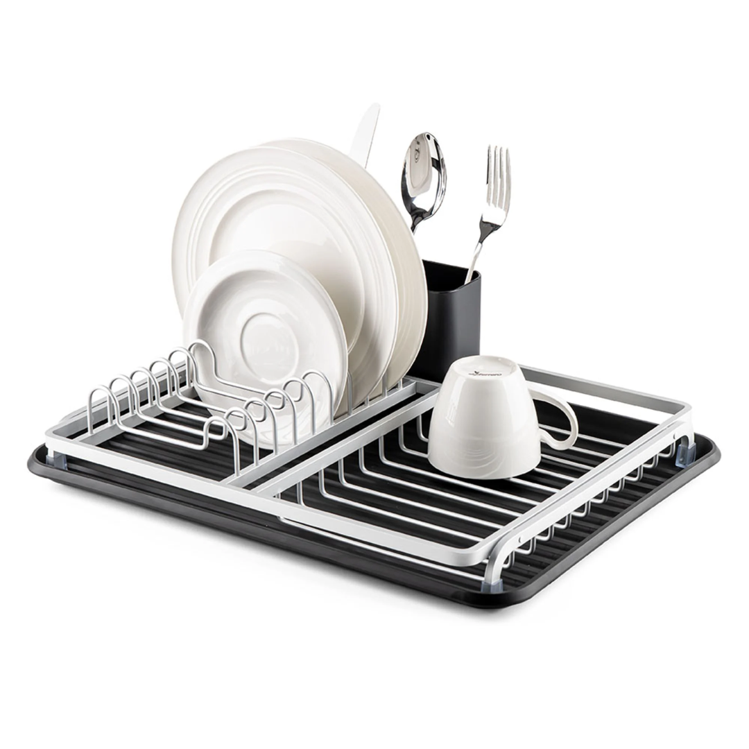 Luigi Ferrero Dish Rack Fr-3932A, 43X32X12 Cm, Silver, Anodized Aluminum