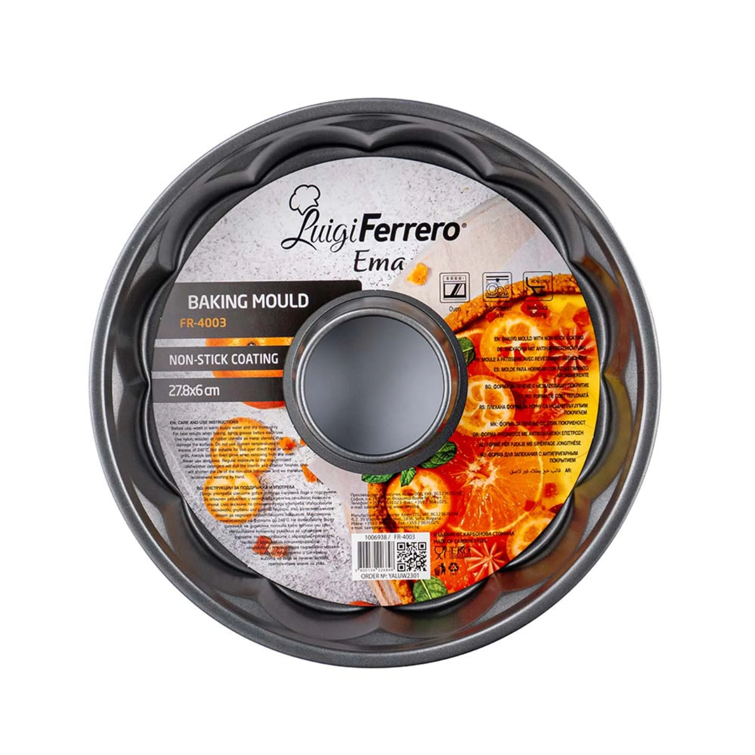 Luigi Ferrero Ema Baking Mould, 27.8X6 Cm Fr-4003