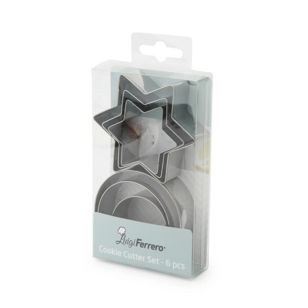 Luigi Ferrero Norsk Cookie Cutter Set, 6 Pieces Fr-1757