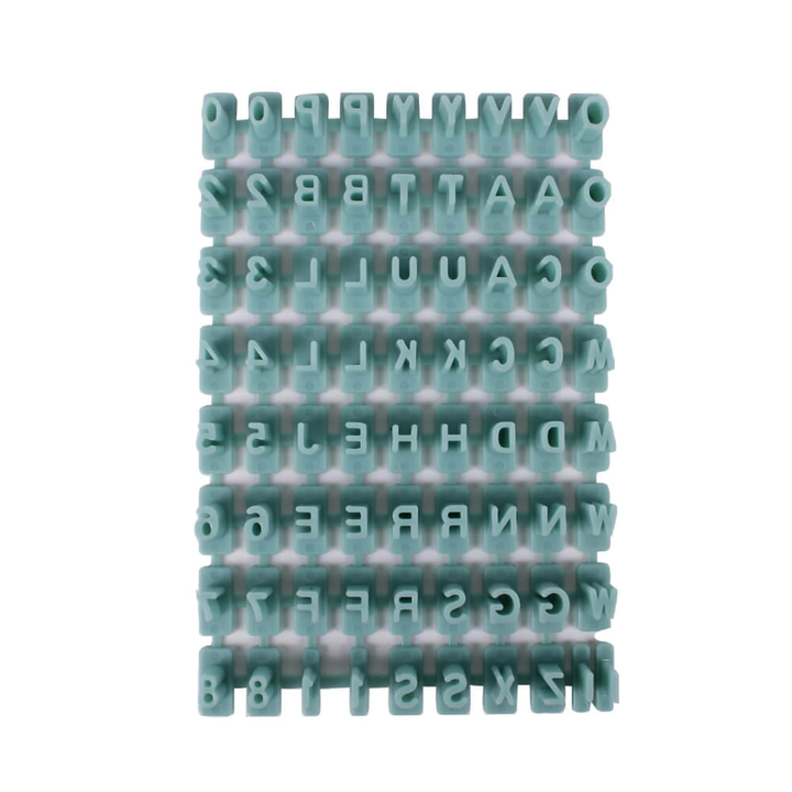 Luigi Ferrero Norsk Letter Pressed Cookie Cutters Fr-1710