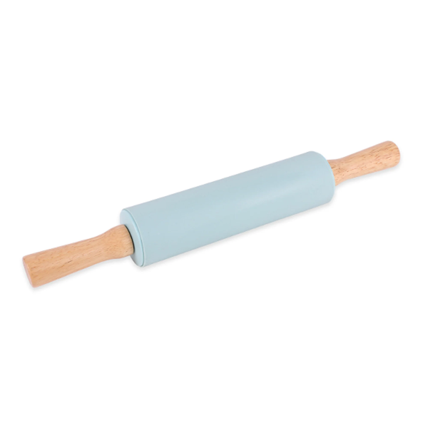 Luigi Ferrero Norsk silicone rolling pin FR-1834BS 20cm, front view