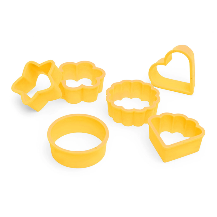 Luigi Ferrero Prima Cookie Cutter Set With Ring Fr-1508, 6 Pieces