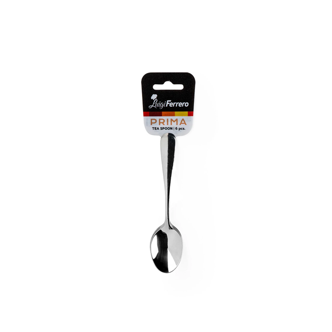 Luigi Ferrero Prima Set Tea Spoon, 6 Pieces Fr-6181