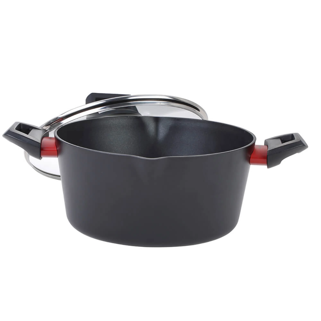 Luigi Ferrero Rosso Cooking Pot Fr-2813, 28X13.5 Cm, 6.7 L