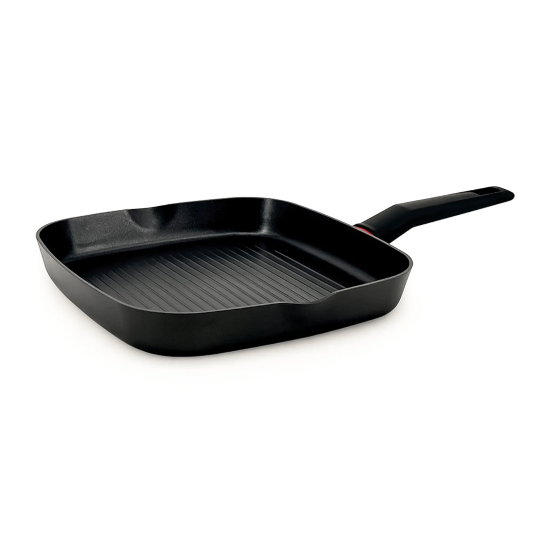 Luigi Ferrero Rosso Grill Pan Fr-2842, 28X28 Cm
