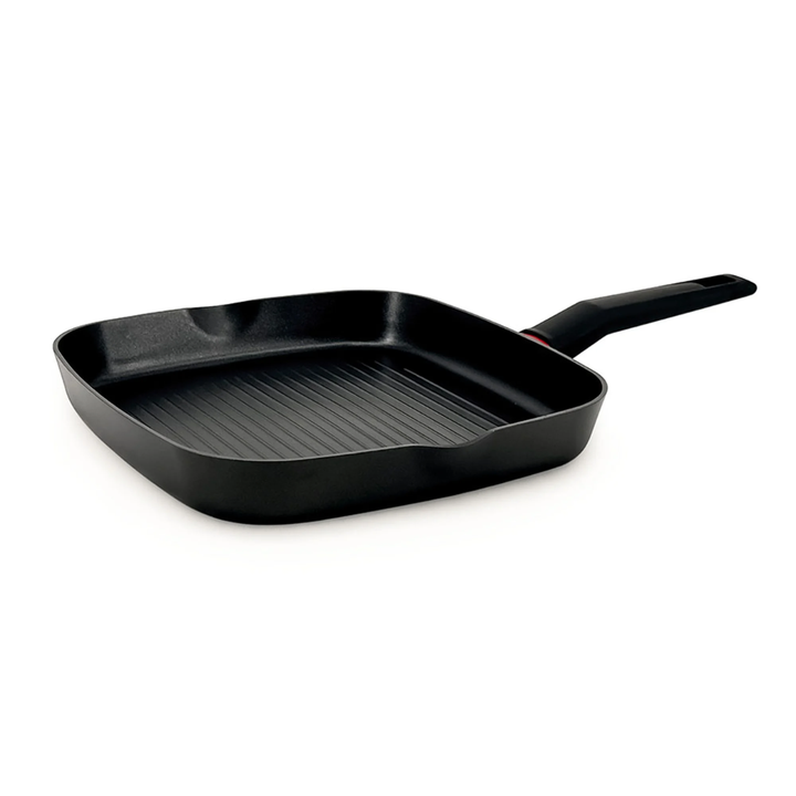 Luigi Ferrero Rosso Grill Pan Fr-2842, 28X28 Cm