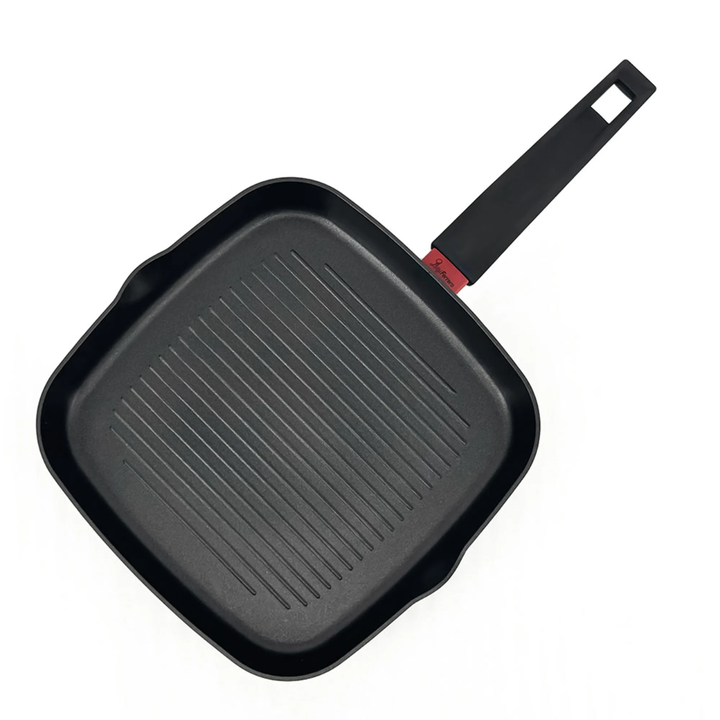 Luigi Ferrero Rosso Grill Pan Fr-2842, 28X28 Cm