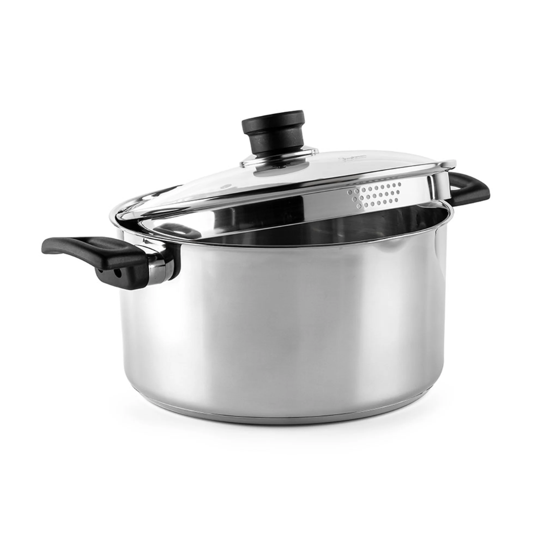 Luigi Ferrero Sophia Cooking Pot Fr-3406, 26X14 Cm, 7 L, With Spout