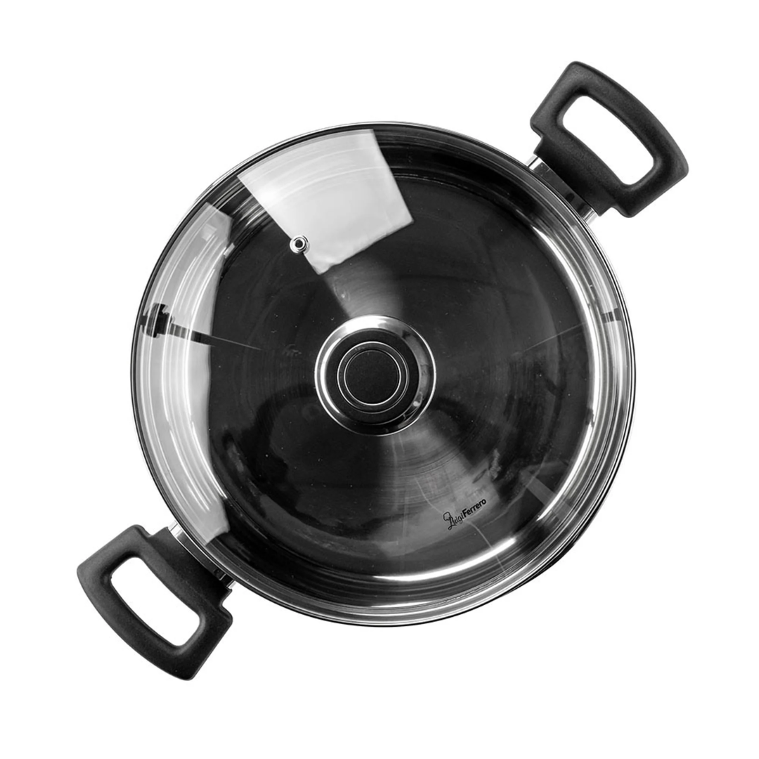 Luigi Ferrero Sophia Cooking Pot Fr-3406, 26X14 Cm, 7 L, With Spout