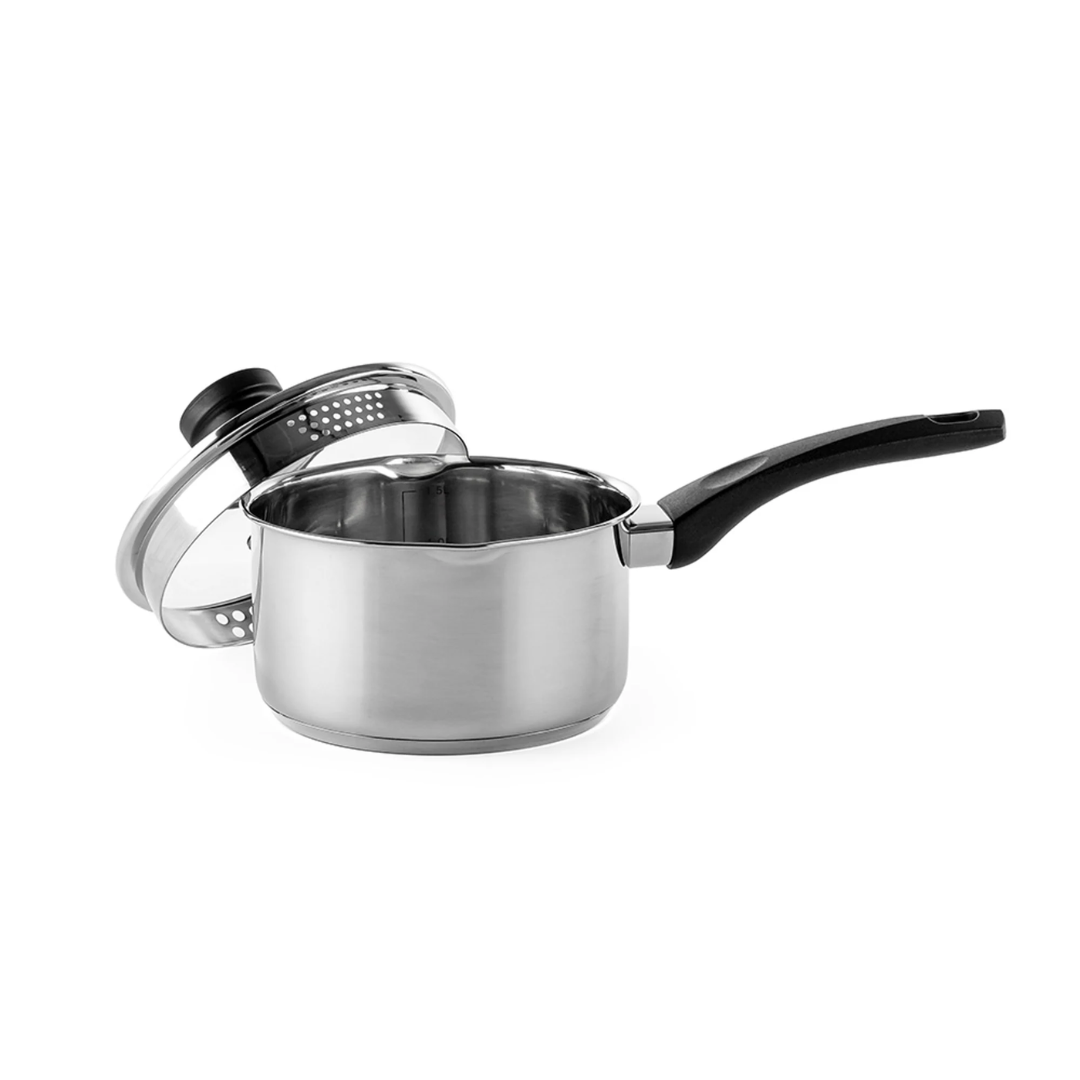 Luigi Ferrero Sophia Saucepan Fr-3401, 16X9 Cm, 1.7 L, With Spout