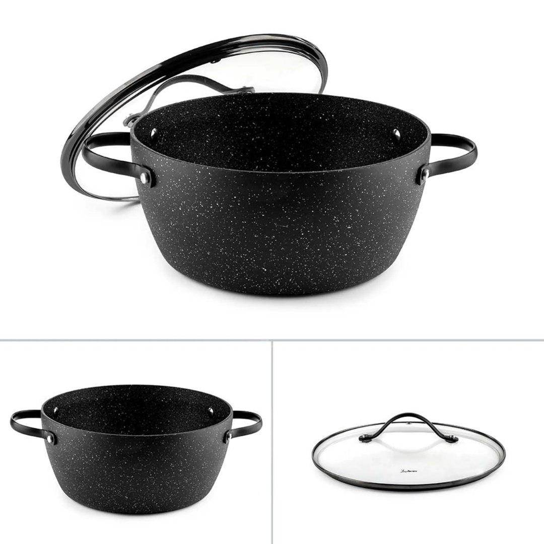 Luigi Ferrero Symphony Cooking Pot Forged Fr-2410, 24X10.5 Cm, 4.3 L