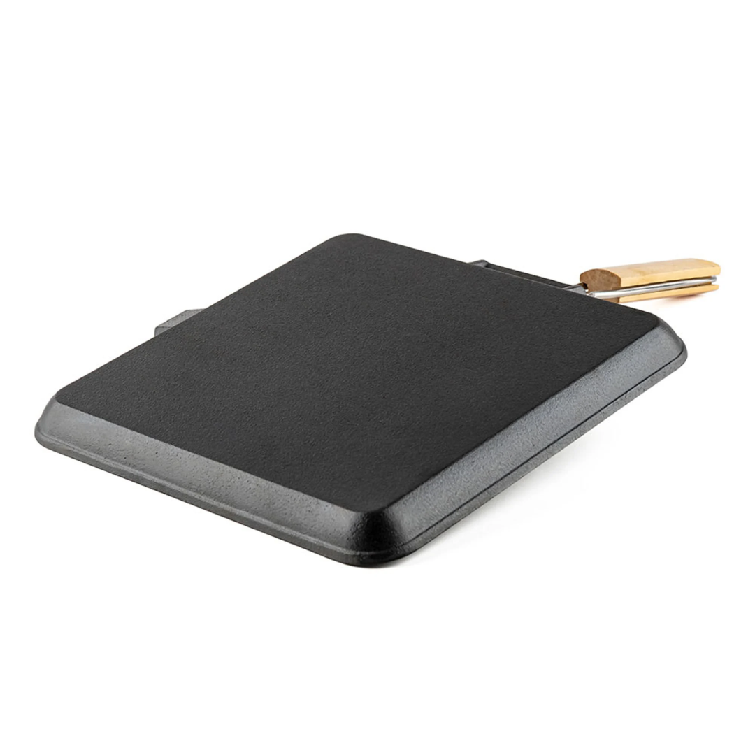 Luigi Ferrero Tika Grill Pan Fr-2826Ci, 28X28 Cm, Cast Iron