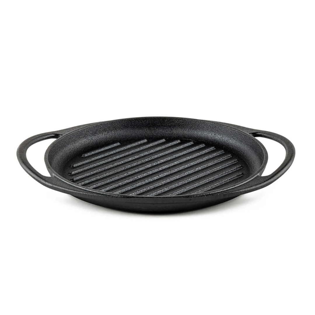 Luigi Ferrero Tika Grill Plate Fr-3226Ci, 31.8X25.5X2.5 Cm, Cast Iron