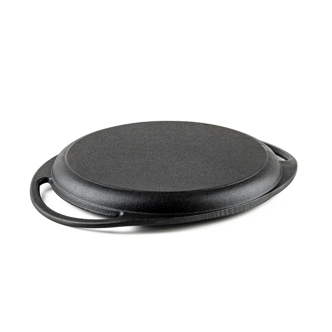 Luigi Ferrero Tika Grill Plate Fr-3226Ci, 31.8X25.5X2.5 Cm, Cast Iron