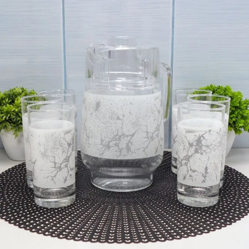 Luminarc Diwali Tectum Opal Glass Dinner Set, 46 pcs - Red Rhino