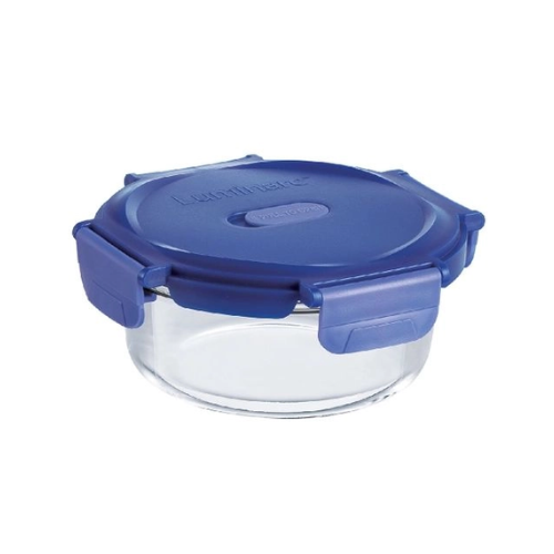 Luminarc Pure Box Putina Glass Storage Box with Lid Round 650ml V6453 - Red Rhino