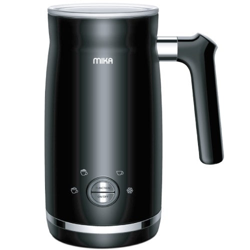 MIKA Milk Frother & Warmer, 360Âº Cordless, Black with SS Trim MMF1002BS - Red Rhino