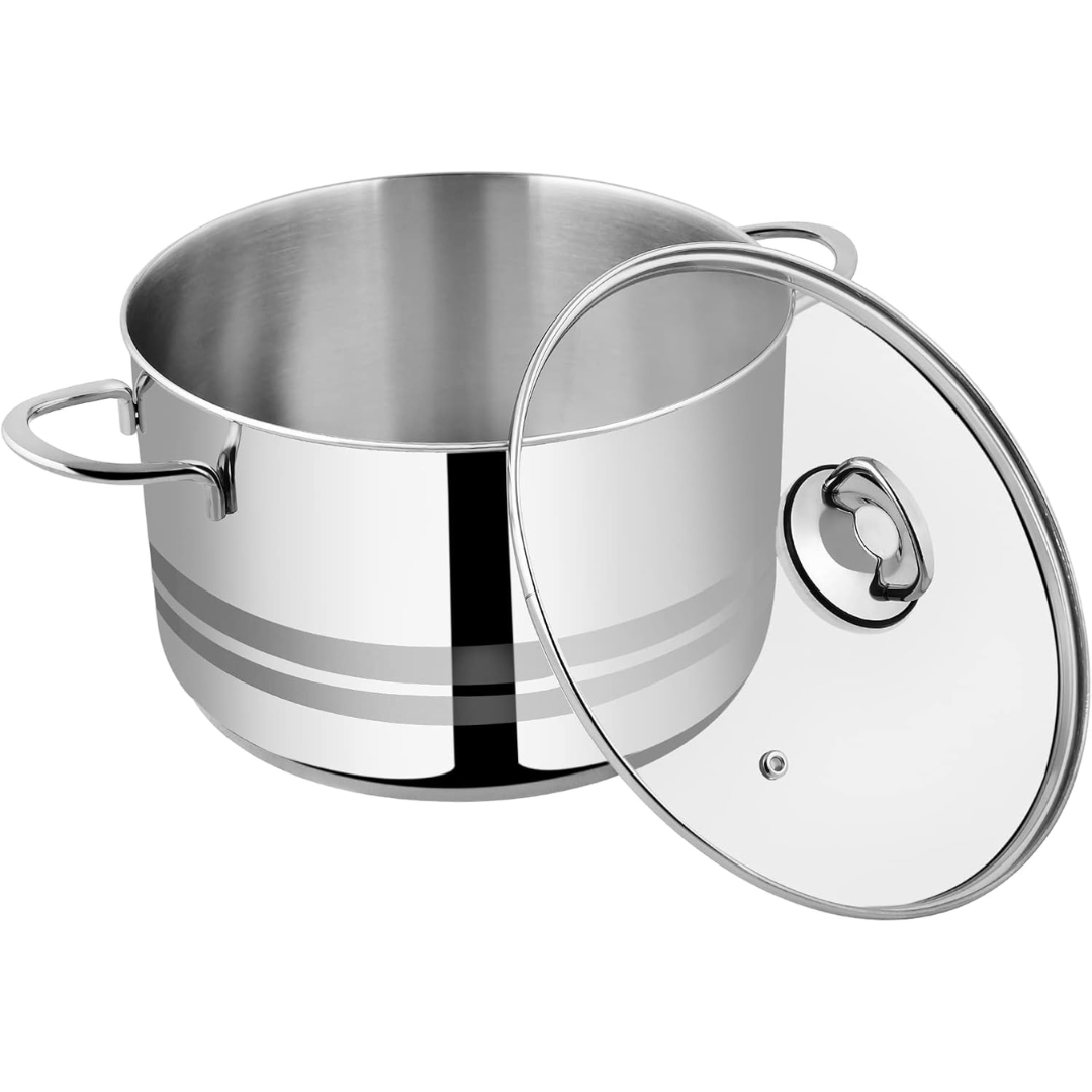 Maibach Cooking Pot, 22X12.5 Cm, 3.7 L – Red Rhino