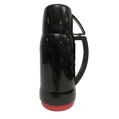Mars Glass Vacuum Insulated Flask 0.5L Black