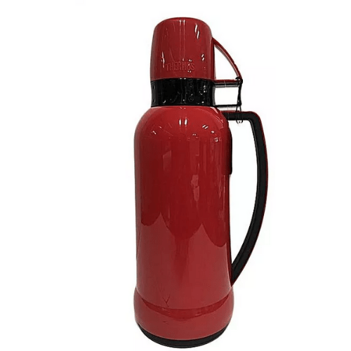 Mars Glass Vacuum Insulated Flask 1.8L Red