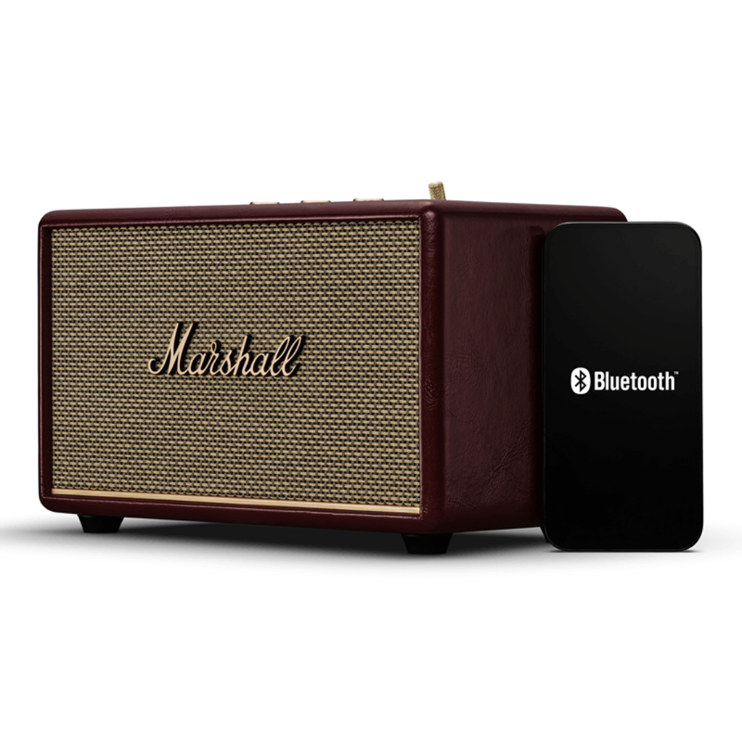 Marshall Acton III Bluetooth Home Speaker – Burgundy