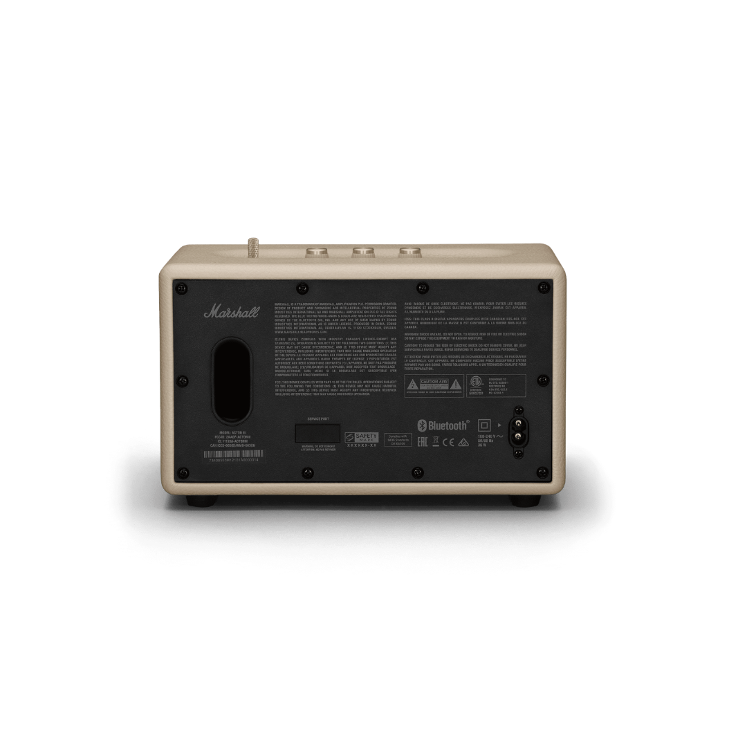 Marshall Acton III Bluetooth Home Speaker – Cream