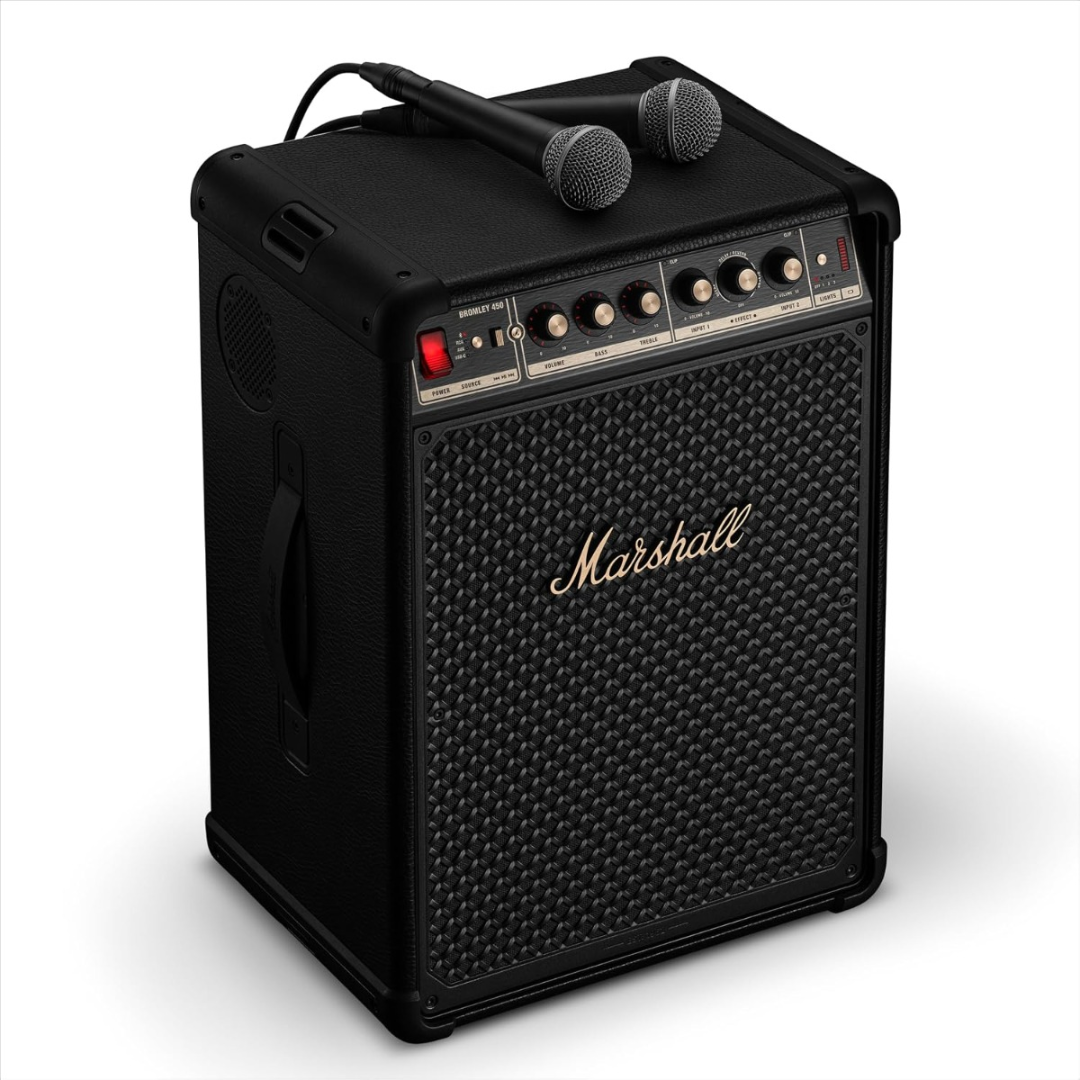 Marshall Bromley 450 Bluetooth Party Speaker – Black & Brass
