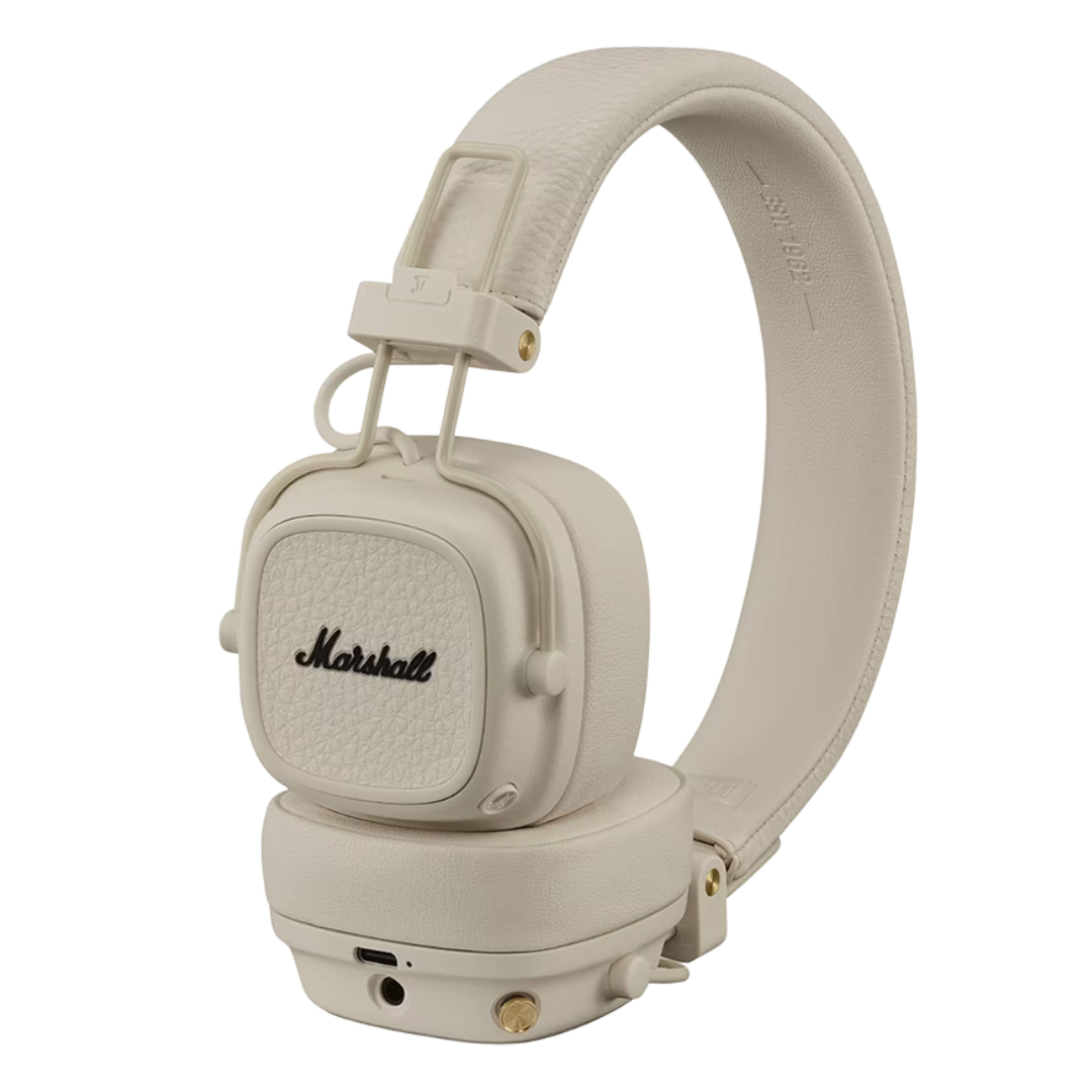 Marshall Major V Bluetooth Headphones – Cream