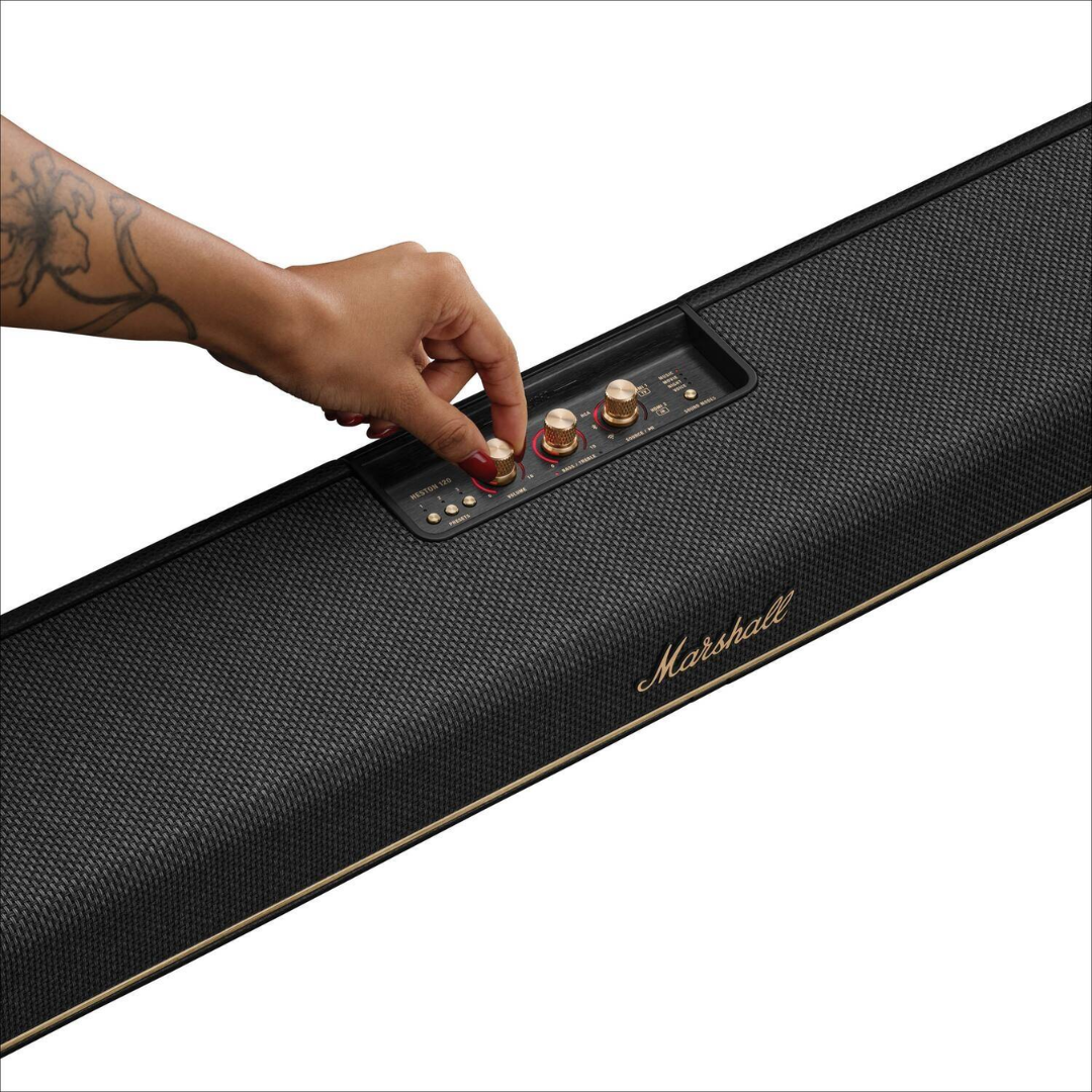 Marshall Heston 120 Black TV Soundbar