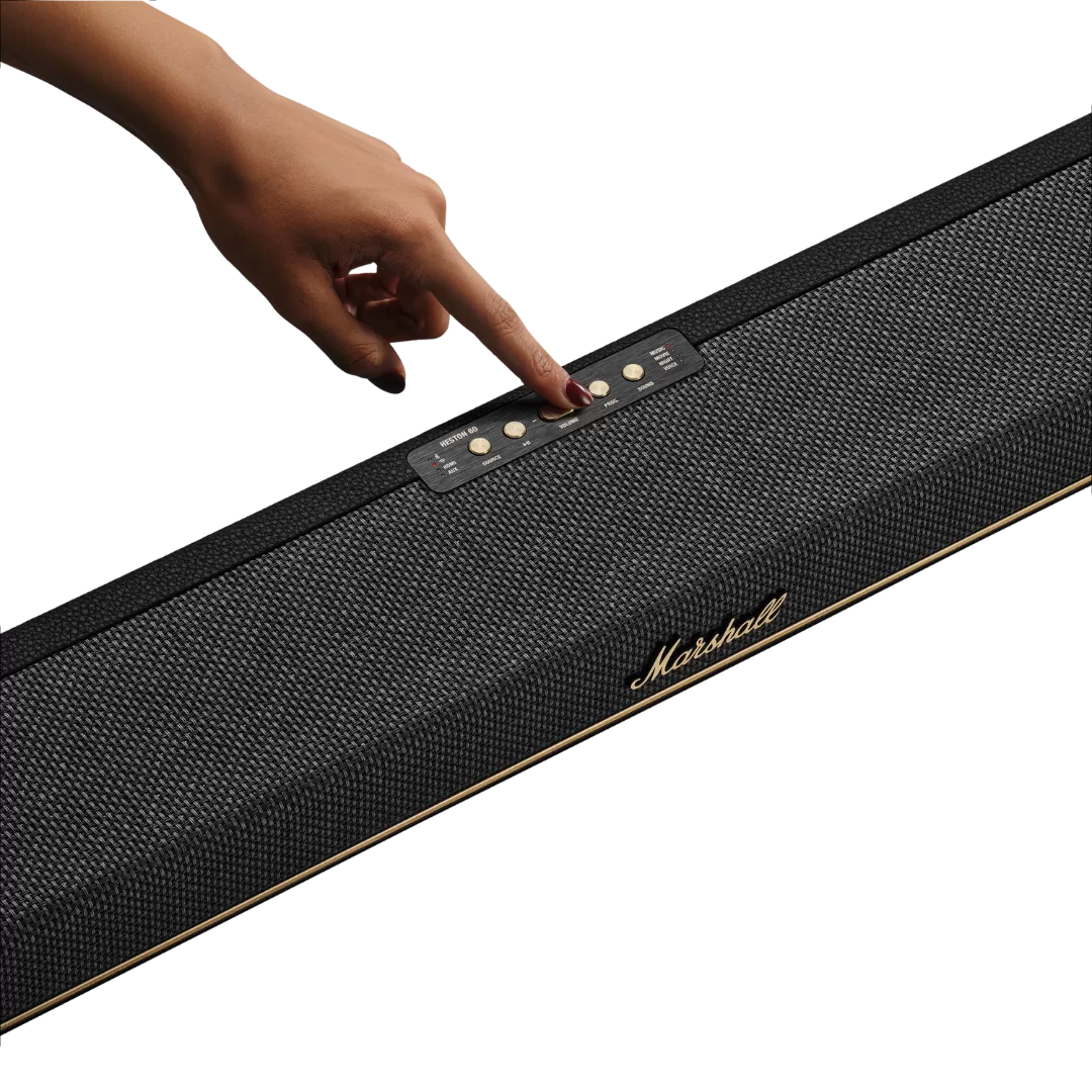 Marshall Heston 60 Black TV Soundbar