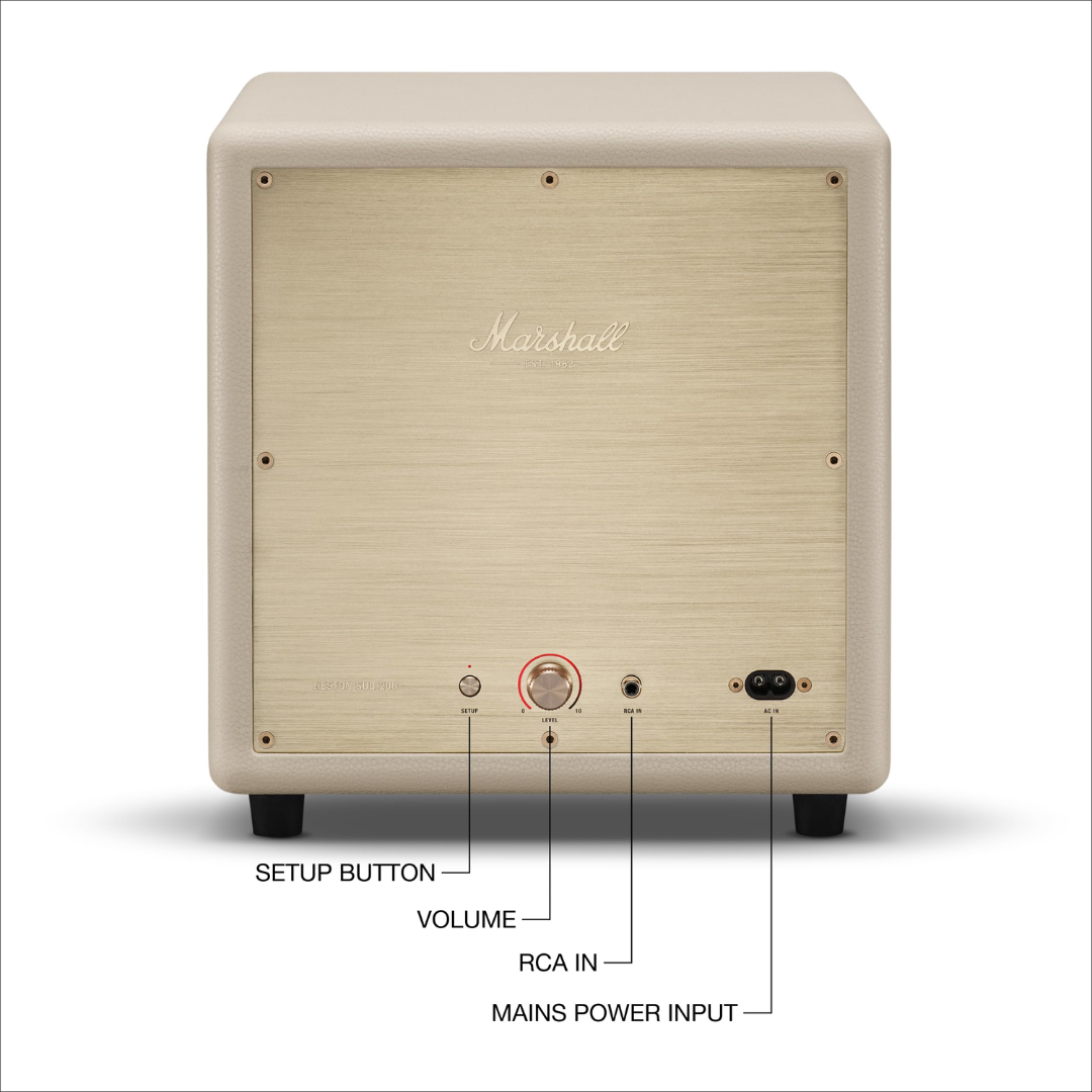 Marshall Heston Sub 200 Cream TV Subwoofer