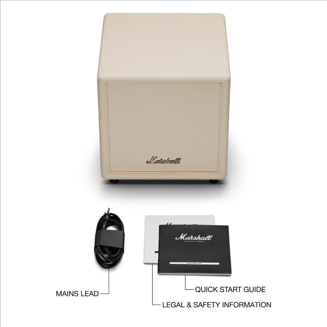 Marshall Heston Sub 200 Cream TV Subwoofer