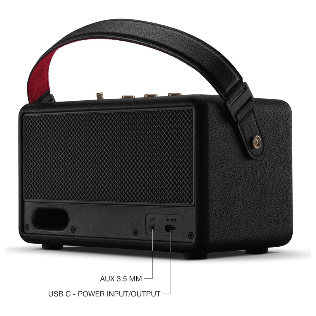 Marshall Kilburn III Bluetooth Speaker – Black & Brass