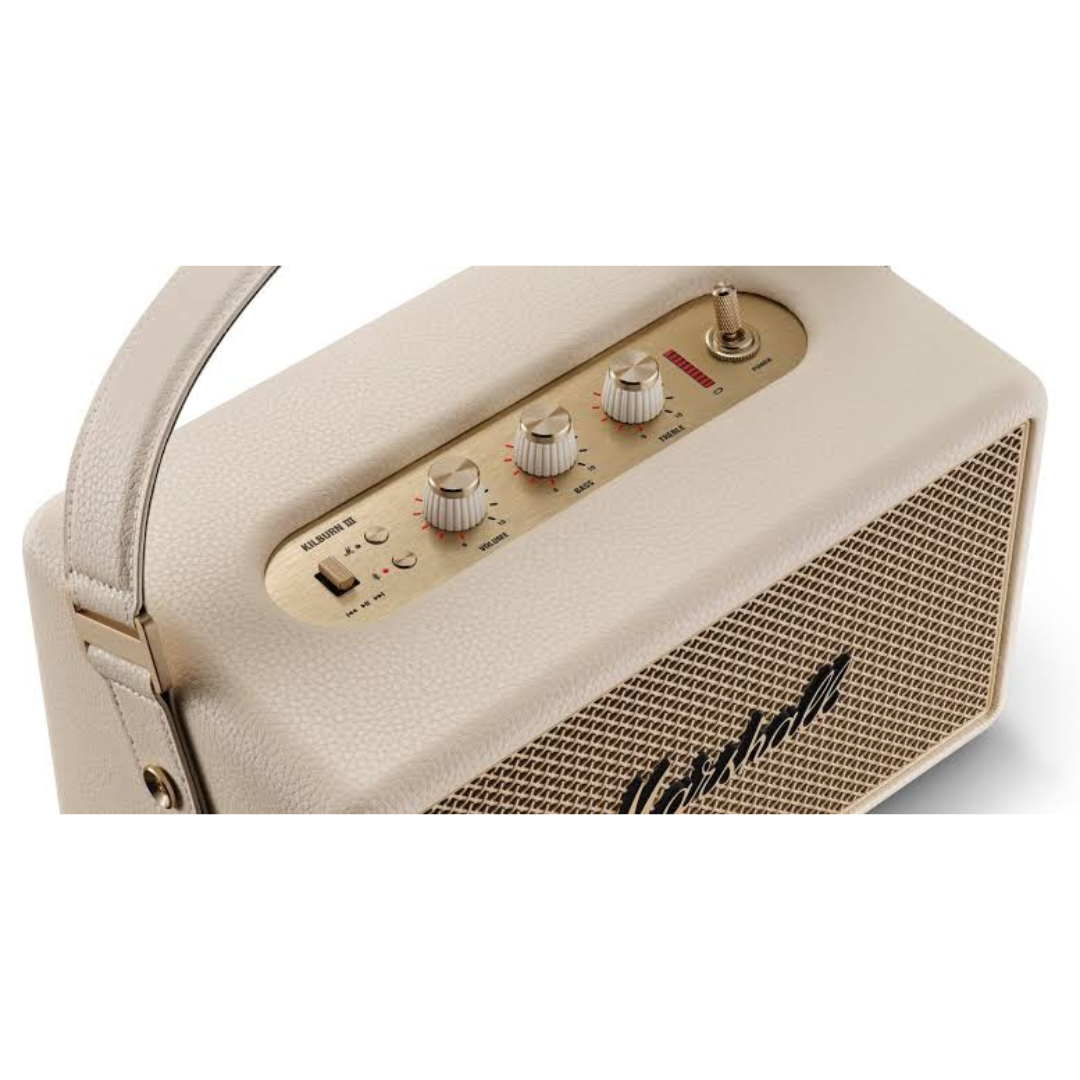 Marshall Kilburn III Bluetooth Speaker – Cream