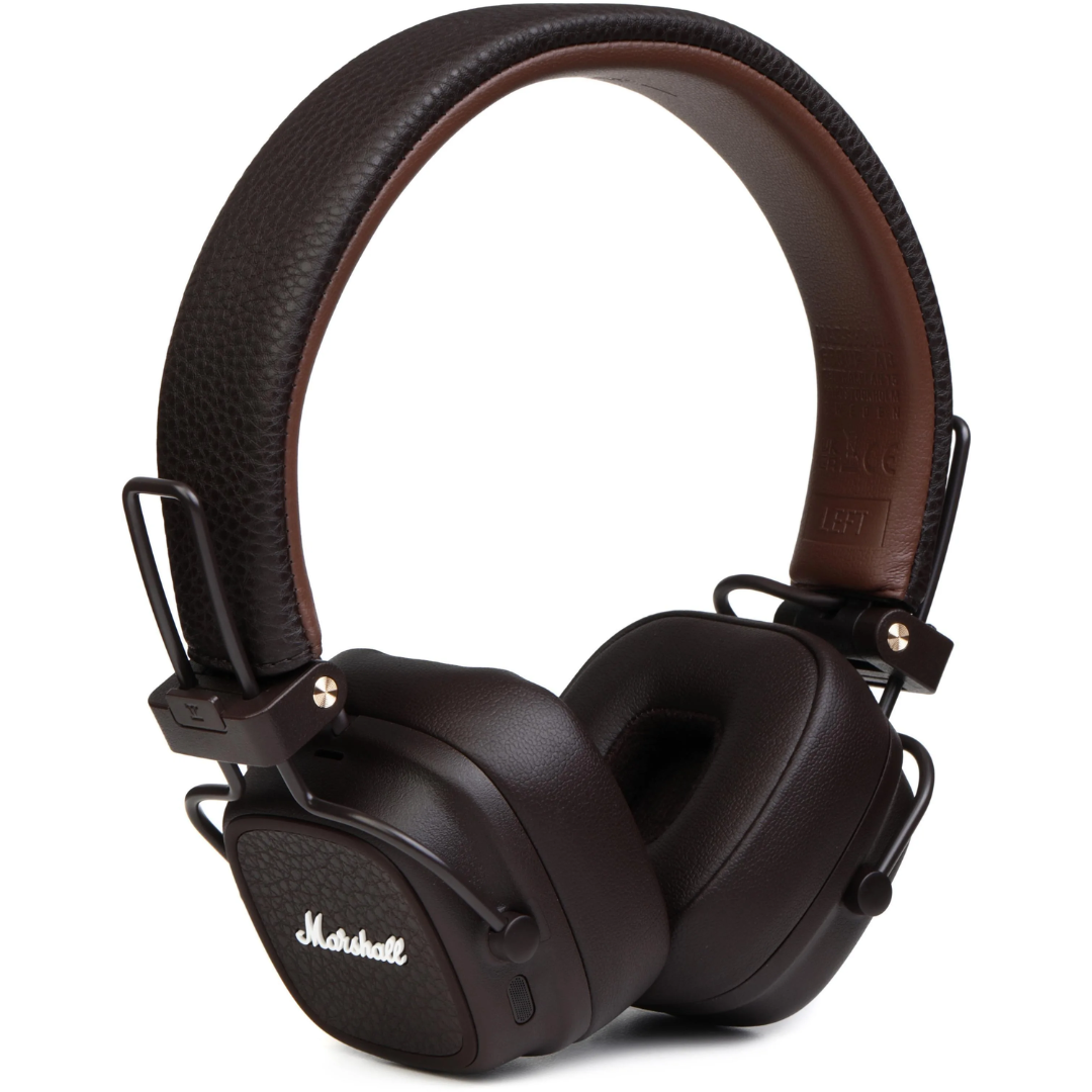 Marshall Major V Bluetooth Headphones – Brown
