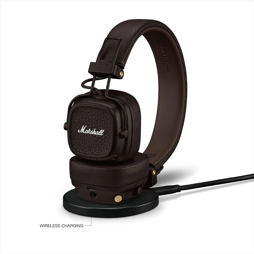 Marshall Major V Bluetooth Headphones – Brown