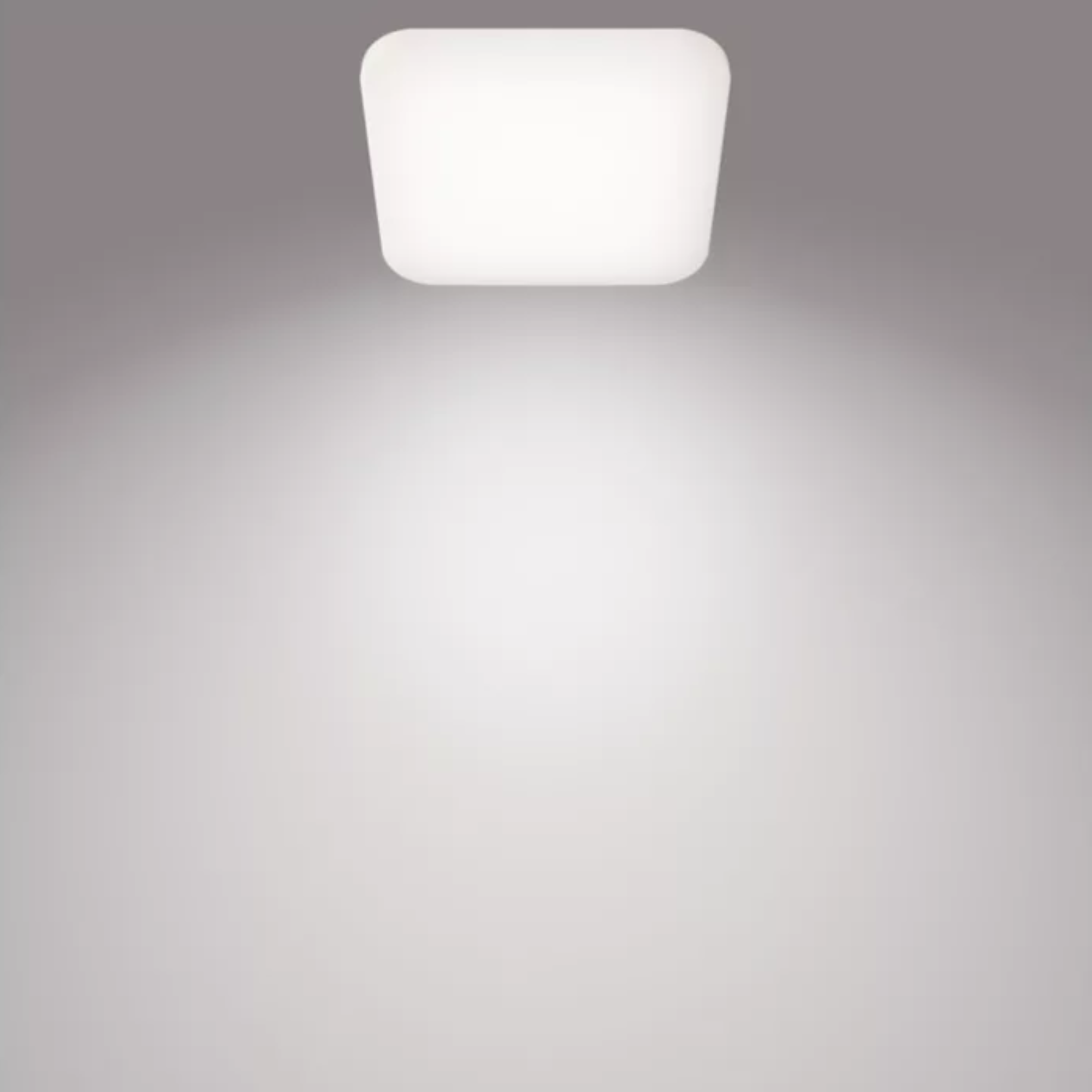 Philips Mauve LED Ceiling Light 17W Square – 2700K Cool White L320