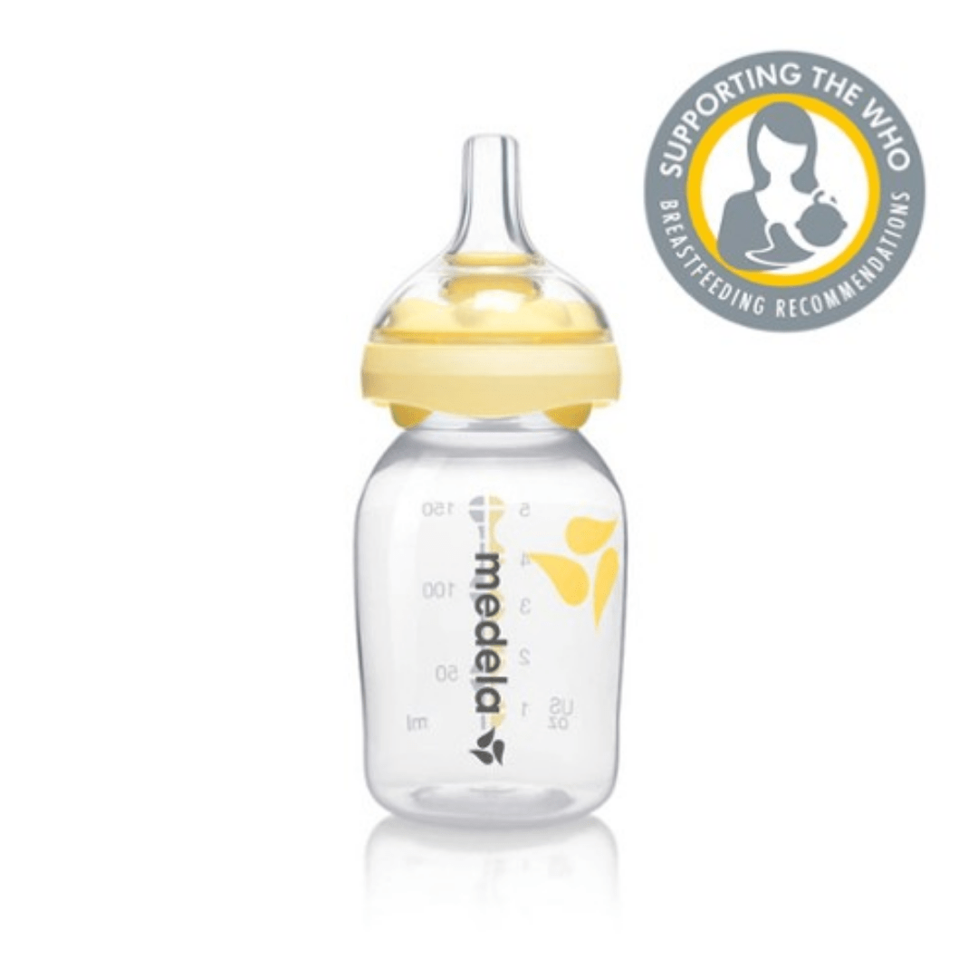 Medela Calma with 150ml breast milk bottle