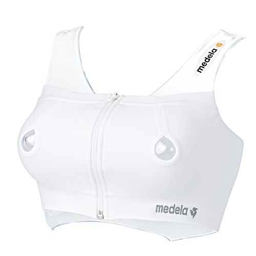 Medela Easy Expression Bustier-Medium , White-101043809 - Red Rhino