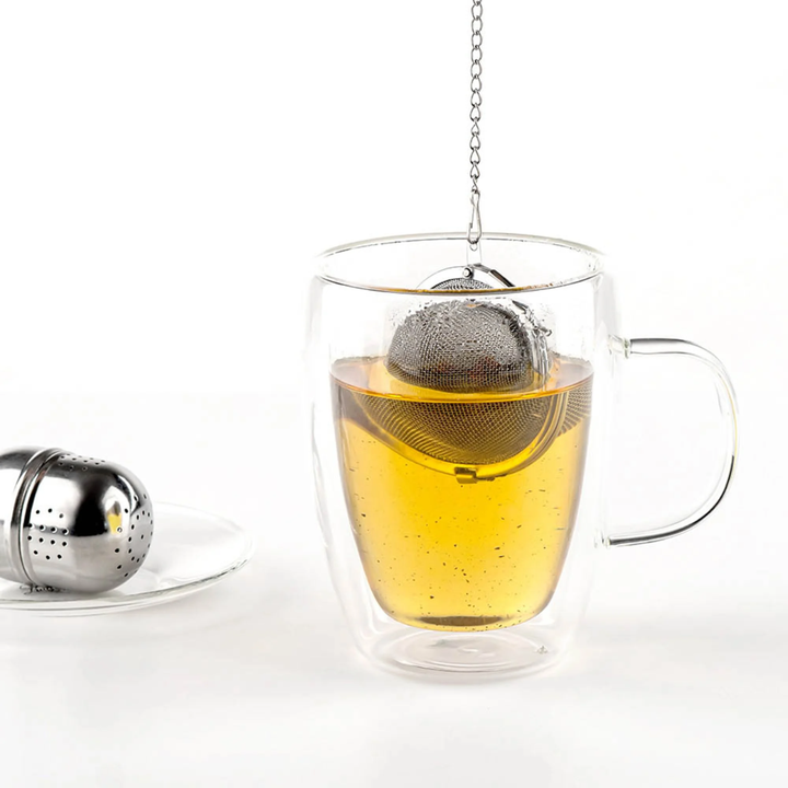 Luigi Ferrero Mesh Tea Infuser With Chain Prima Fr-1247, 5Cm