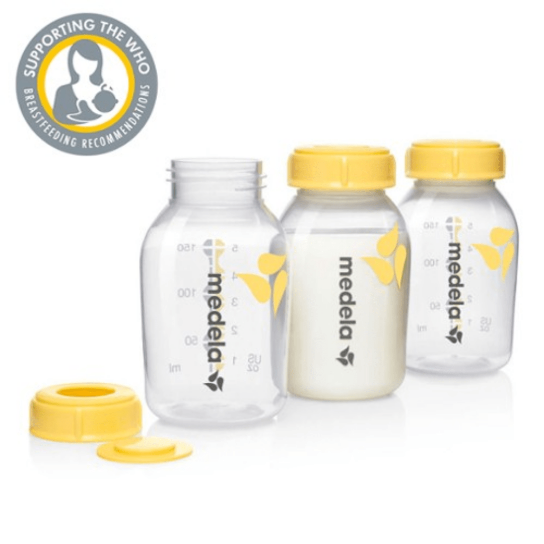 Medela Breastmilk Bottles storage 150ml (3 bottles) - Red Rhino