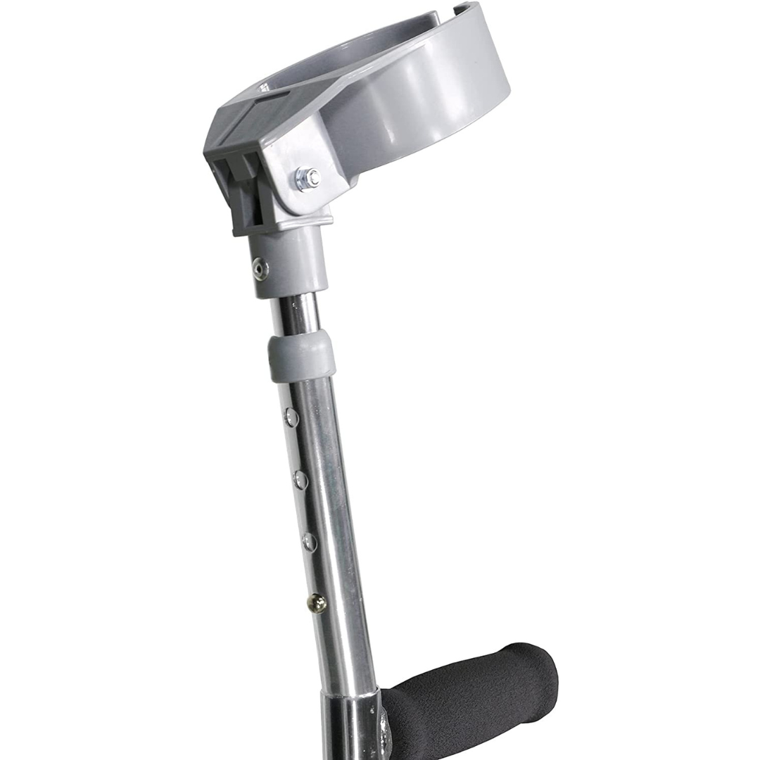Mobi-Aid Forearm Elbow Crutches Pair - Red Rhino