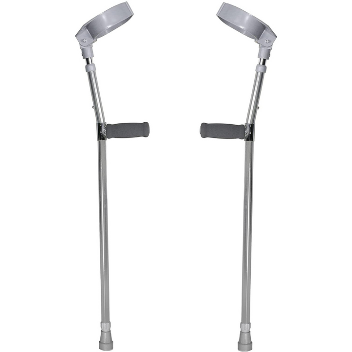 Mobi-Aid Forearm Elbow Crutches Pair - Red Rhino