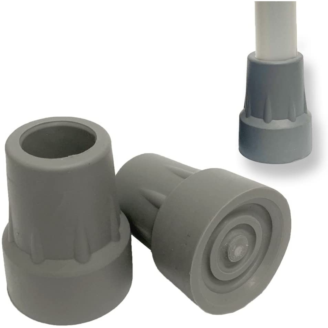 Mobi-Aid Replacement Tips for Crutches 1pc - Red Rhino