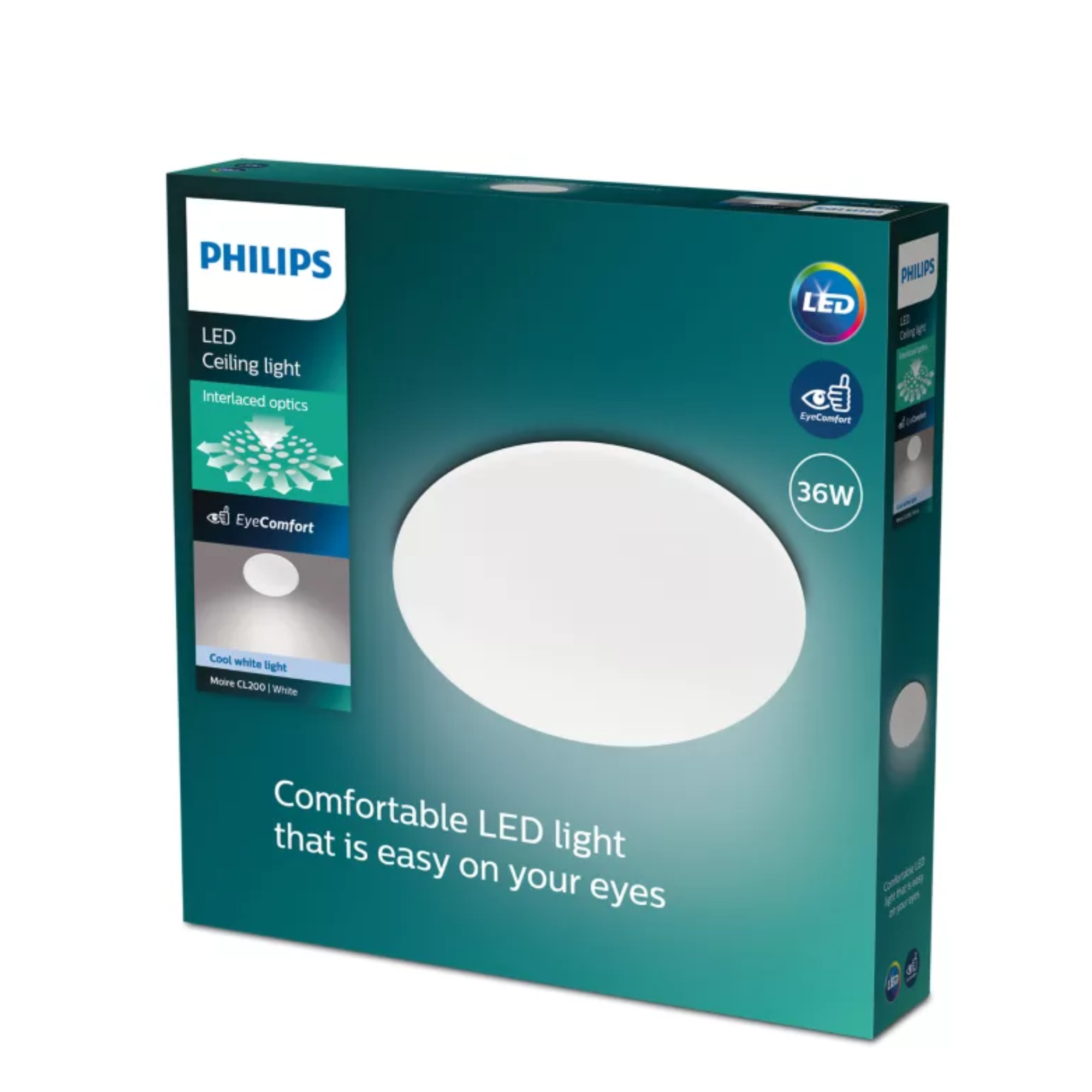 Philips Moire Ceiling Light 36W Cool White Light D490